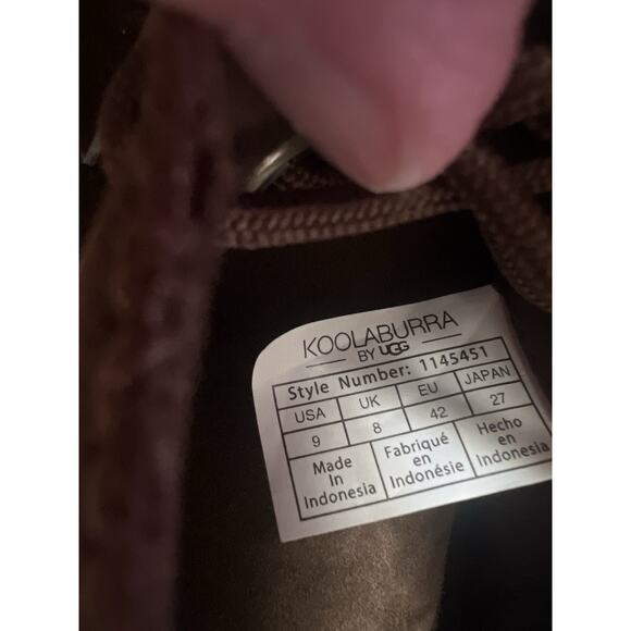 Koolaburra by UGG Men\'s Braan Chukka Boots Chocolate Brown 9 NWOT main image 6